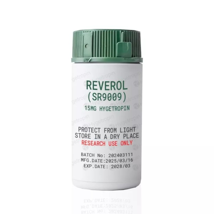Реверол (SR9009) Хайгетропин 15 мг (Reverol (SR9009) 15 mg Hygetropin)