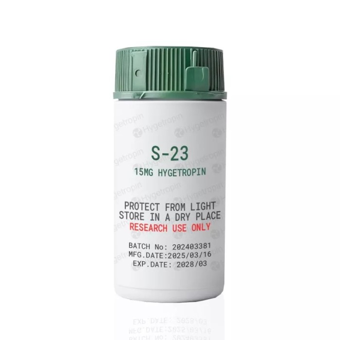 С-23 Хайгетропін 15 мг (S-23 15 mg Hygetropin)