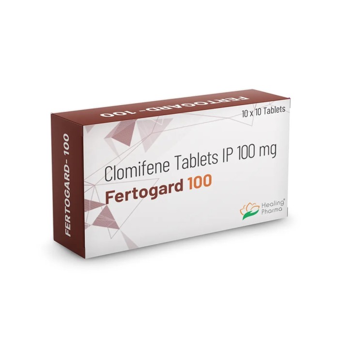 Кломід (Фертогард-100 10 таб.) (Хілінг Фарма) Clomifene FERTOGARD-100 10 tab (Healing Pharma) 
