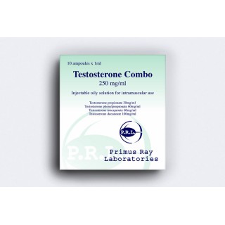 Тестостерон Комбо Прімус Рей Лабораторіс 250 мг (Testosterone Combo 250 mg Primus Ray Laboratories) за 1 амп.
