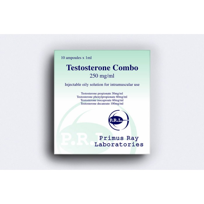 Тестостерон Комбо Примус Рэй Лабораторис 250 мг (Testosterone Combo 250 mg Primus Ray Laboratories) за 1 амп.
