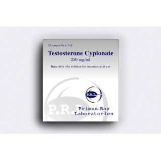 Тестостерон Ципіонат Прімус Рей Лабораторіс 250 мг (Testosterone Cypionate 250 mg Primus Ray Laboratories) за 1 амп.