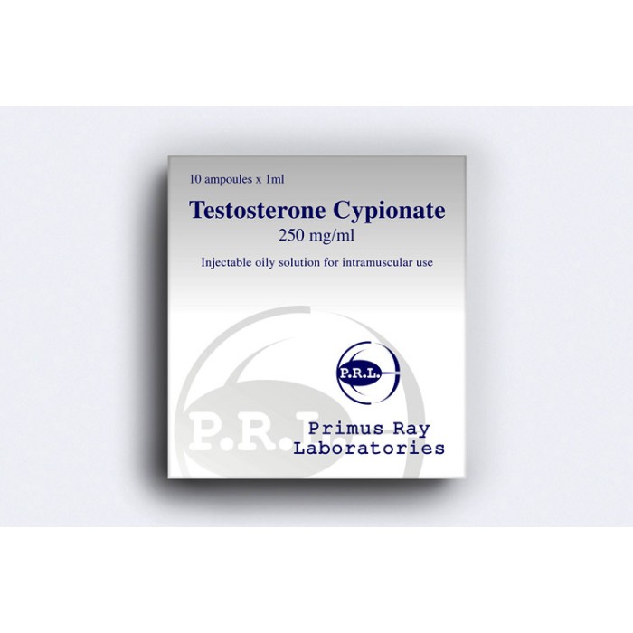 Тестостерон Ципионат Примус Рей Лабораторис 250 мг (Testosterone Cypionate 250 mg Primus Ray Laboratories) за 1 амп.