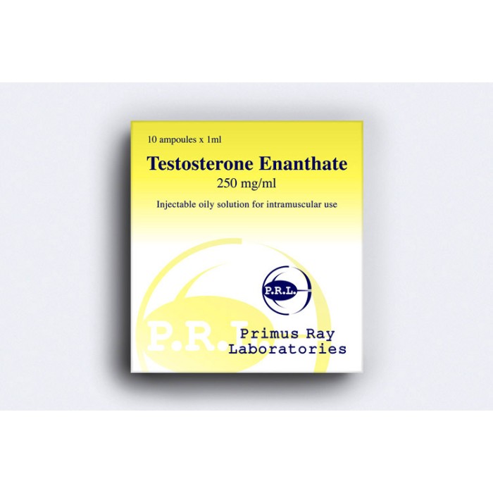 Тестостерон Энантат Примус Рэй Лабораторис 250 мг (Testosterone Enanthate 250 mg Primus Ray Laboratories) за 1 амп.