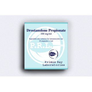 Дростанолон Пропіонат Прімус Рей Лабораторіс 100 мг (Drostanolone Propionate 100 mg Primus Ray Laboratories) за 1 амп.