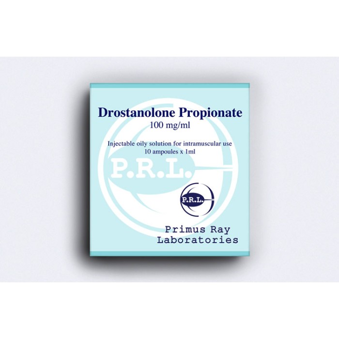 Дростанолон Пропионат Примус Рэй Лабораторис 100 мг (Drostanolone Propionate 100 mg Primus Ray Laboratories) за 1 амп.