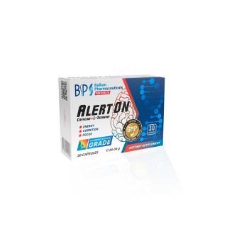АлертОН (Кофеин и L-Теанин) Балкан - AlertON (Caffeine & L-Theanine) Balkan Pharmaceuticals
