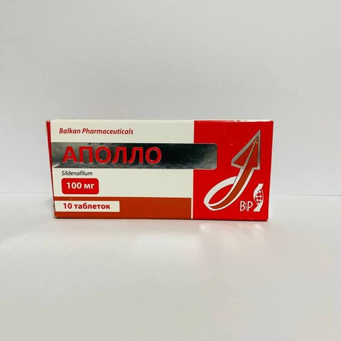 Аполло Балкан 100 мг (Apollo Balkan Pharmaceuticals)