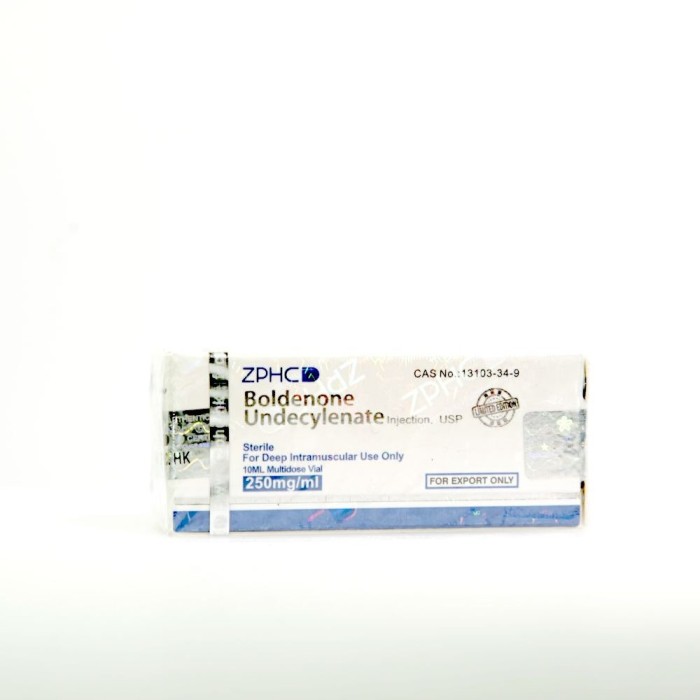 Болденон Ундециленат Чженчжоу Фарм 250 мг (Boldenon Undecylenate Zhengzhou Pharmaceutical Co. Ltd)