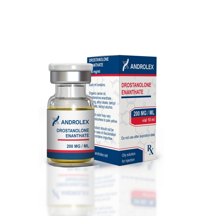 Дростанолон Енантат Андролекс 200 мг (Drostanolone Enanthate Androlex)