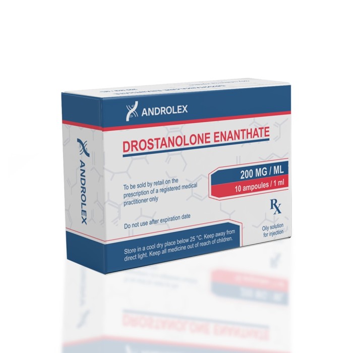 Дростанолон Енантат Андролекс 200 мг (Drostanolone Enanthate Androlex)