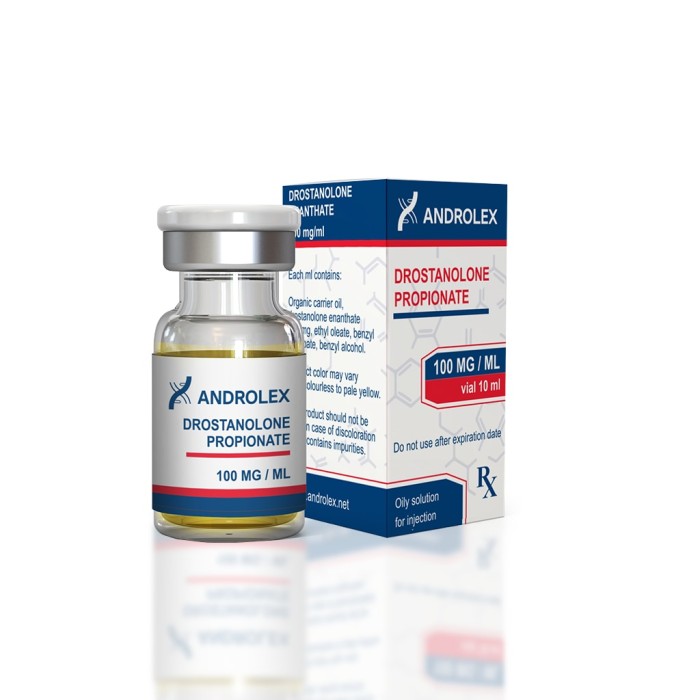Дростанолон Пропіонат Андролекс 100 мг (Drostanolone Propionate Androlex)