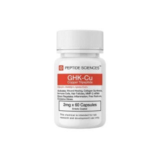 ГХК-ЦУ  Пептид Саенс (2mg x 60 капсул) (GHK-Cu  (Copper Tripeptide) PeptideSciences)   