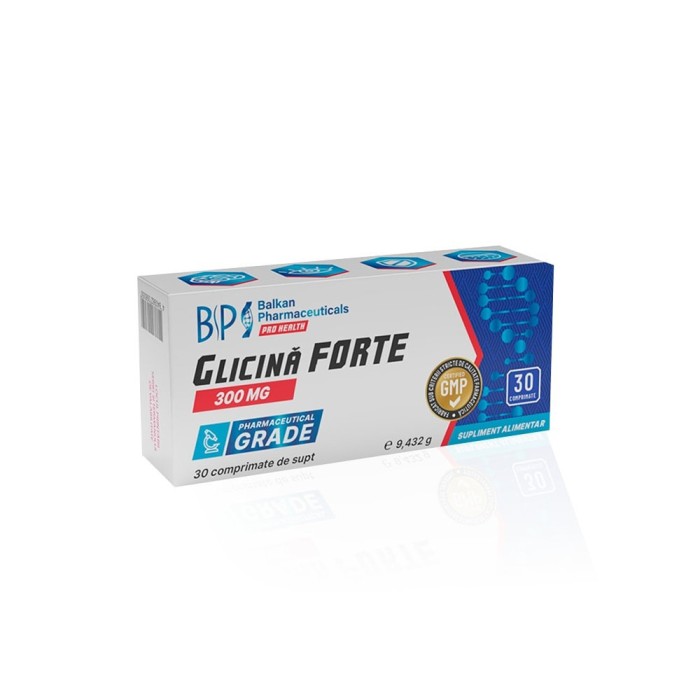 Глицин Форте Балкан 300 мг - Glicina Forte 300 mg Balkan Pharmaceuticals