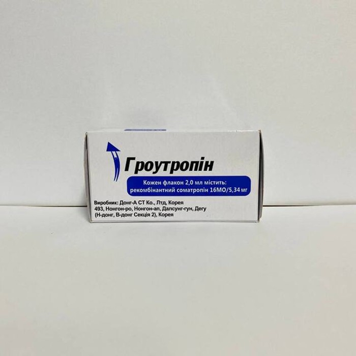 Гроутропін ДОНГ-А СТ 16 МО (Groutropin Dong-A ST Ko)