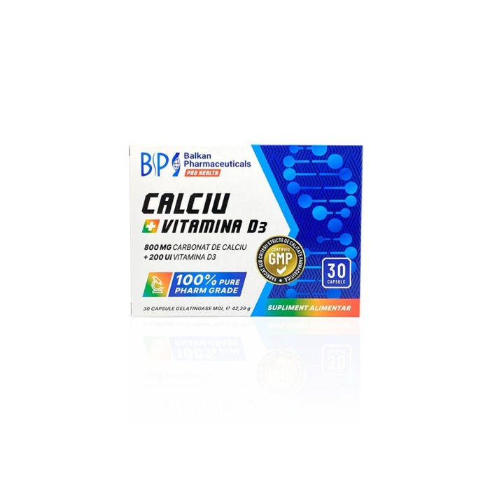 Кальцій + Вітамін D3 Балкан - Calcium + Vitamin D3 Balkan Pharmaceuticals