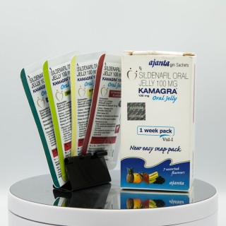 Камагра желе Аджанта Фарма 100 мг (Kamagra Ajanta Pharma LTD)