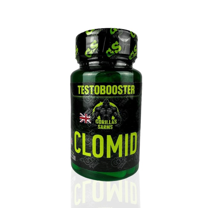 Кломид Гориллас Сармс 25 мг (Clomid Gorillas Sarms)