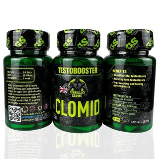 Кломид Гориллас Сармс 25 мг (Clomid Gorillas Sarms)