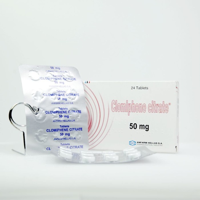 Кломифен Цитрат Анфарм Хеллас 50 мг (Clomiphene Citrate Anfarm Hellas S.A.)