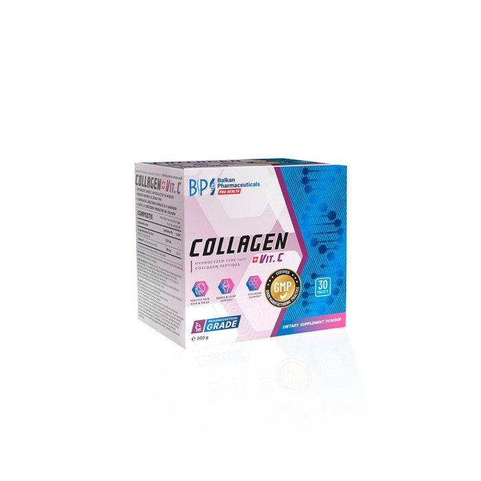 Колаген + вітамін С Балкан 300 г - Collagen + Vit. C 300 g Balkan Pharmaceuticals