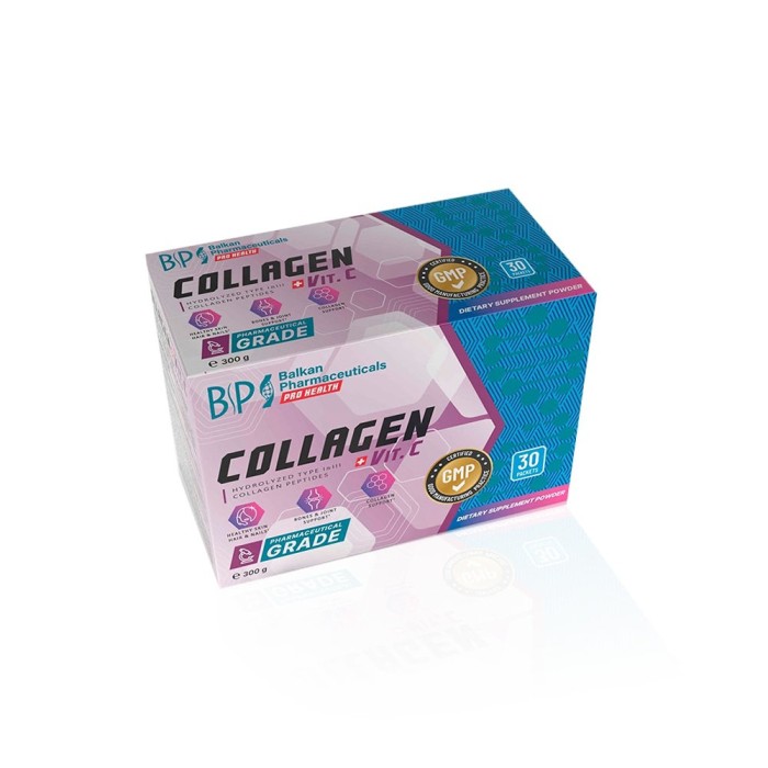 Колаген + вітамін С Балкан 300 г - Collagen + Vit. C 300 g Balkan Pharmaceuticals