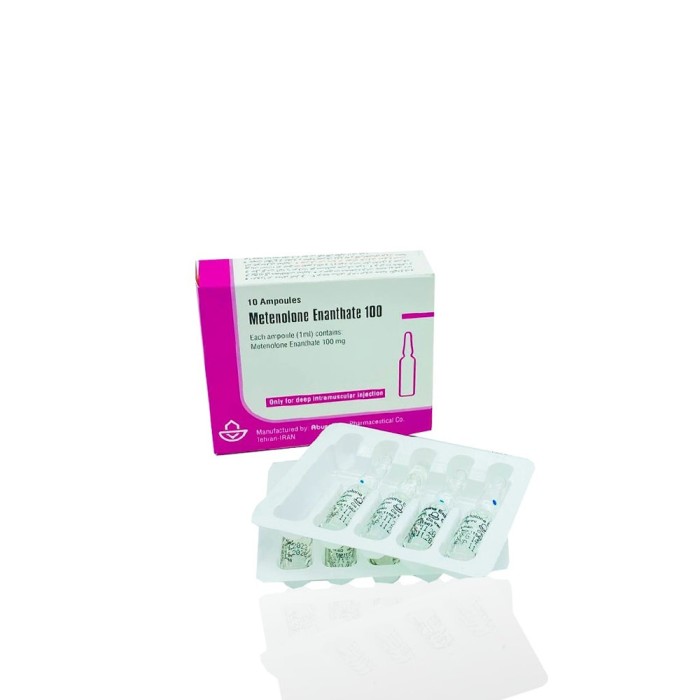 Метенолон Енантат Абурайхан 1 мл/100 мг (Metenolone Enanthate 100 mg Aburaihan)