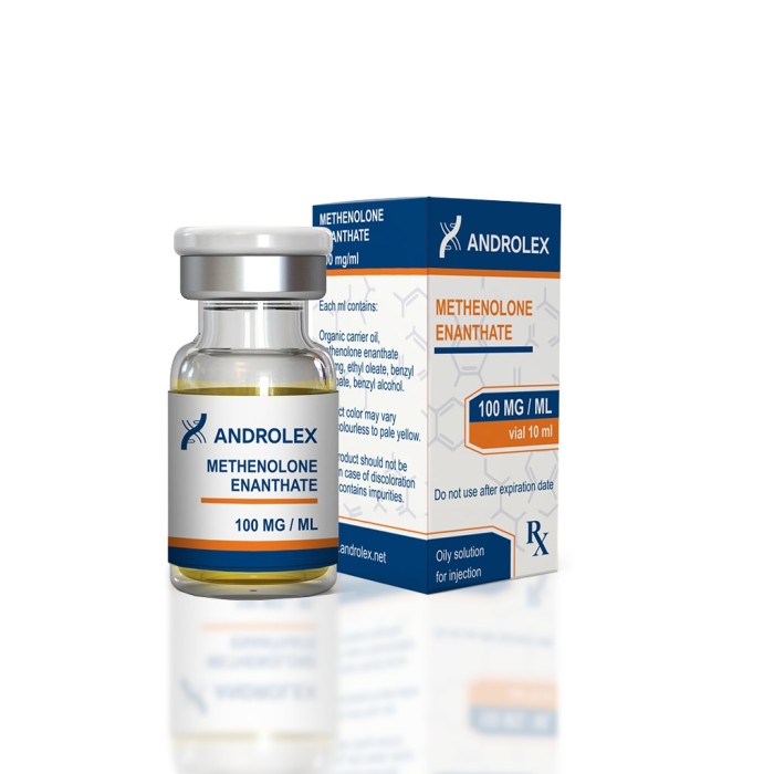 Метенолон Енантат Андролекс 100 мг (Methenolone Enanthate Androlex)