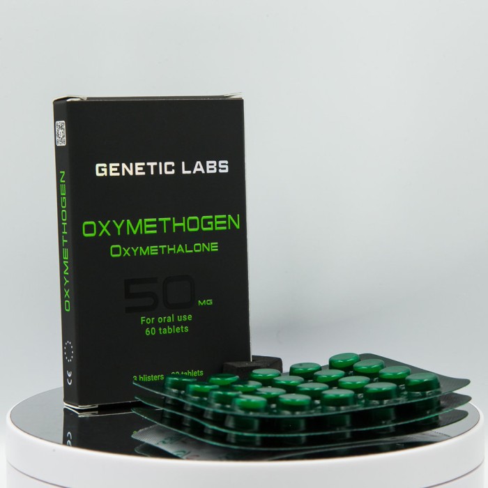 Оксиметоген Генетик Лабс 50 мг (Oxymethogen Genetic Labs)