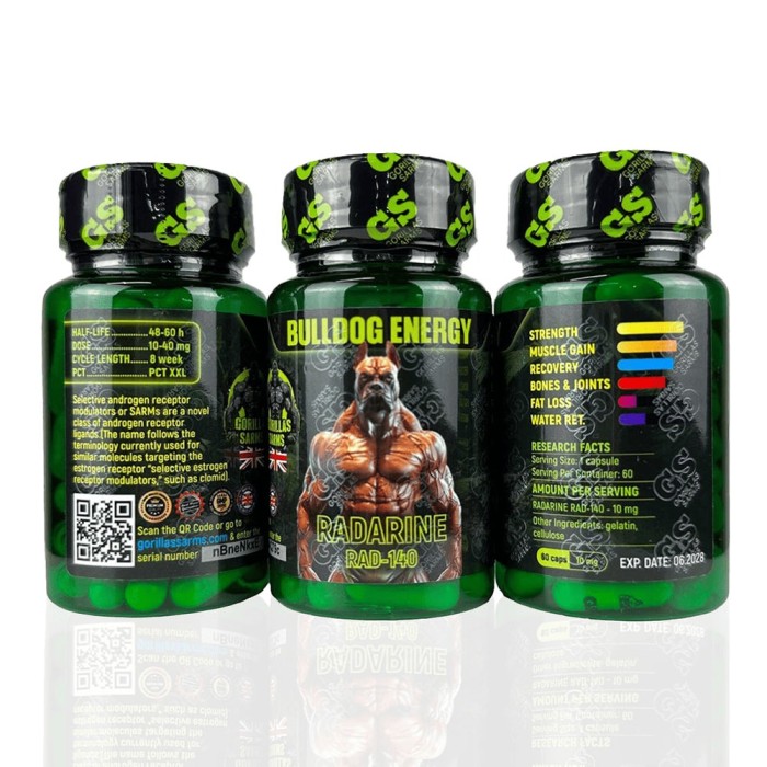 Радарін (RAD-140) Горіллас Сармс 10 мг (Radarine (RAD-140) Gorillas Sarms)