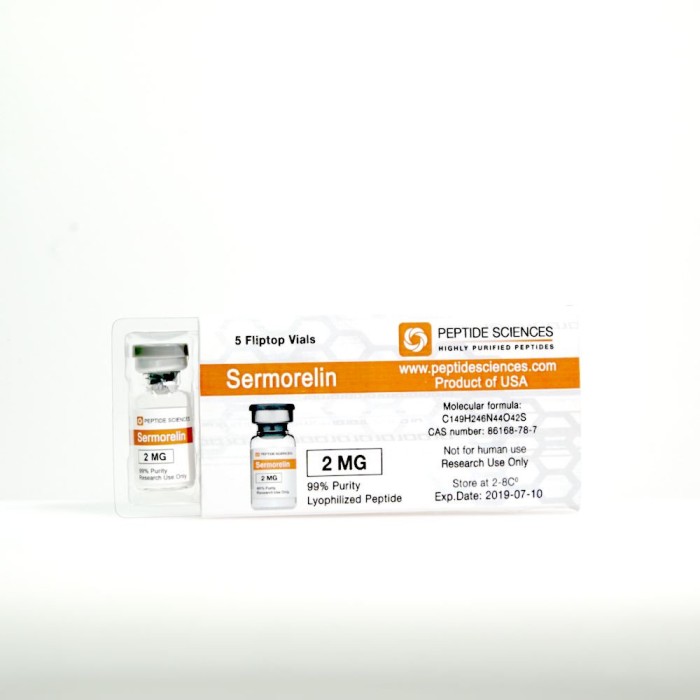 Серморелін Пептид Саєнс (Sermorelin Peptide Sciences)