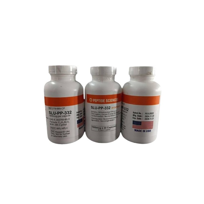 СЛУ-ПП-332 Пептид Саенс 1000 мкг (SLU-PP-332 Peptide Science)