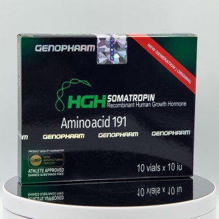 Соматропин Амино 191 Генофарм 10 МЕ (HGH Somatropin Amino acid 191 Genopharm)