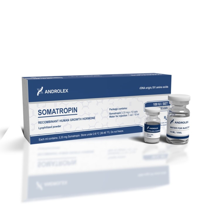 Соматропін ХГХ Рідкий Андролекс 100 МО (Somatropin HGH Liquid Androlex)