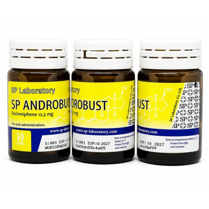 СП Андробуст #10 СП Лабораторі 12.5 мг (SP ANDROBUST #10 SP Laboratory)