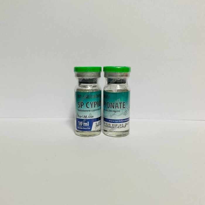 СП Ципіонат СП Лабс 10 мл по 200 мг (Testosterone Cypionate SP Laboratories)