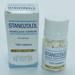 Станозолол Платинум Фарма 10 мг (Stanozolol Platinum Pharm)