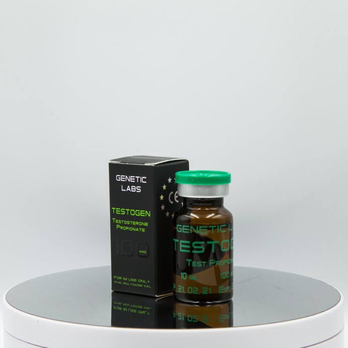 Тестоген Генетик Лабс 10 мл по 100 мг (Testogen Genetic Labs 100 mg)