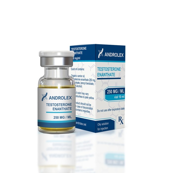 Тестостерон Енантат Андролекс 250 мг (Testosterone Enanthate Androlex)