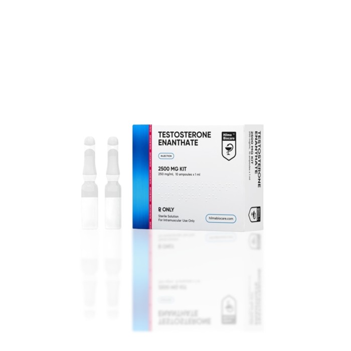 Тестостерон Енантат Хілма Біокейр 250 мг (Testosterone Enanthate Hilma Biocare)