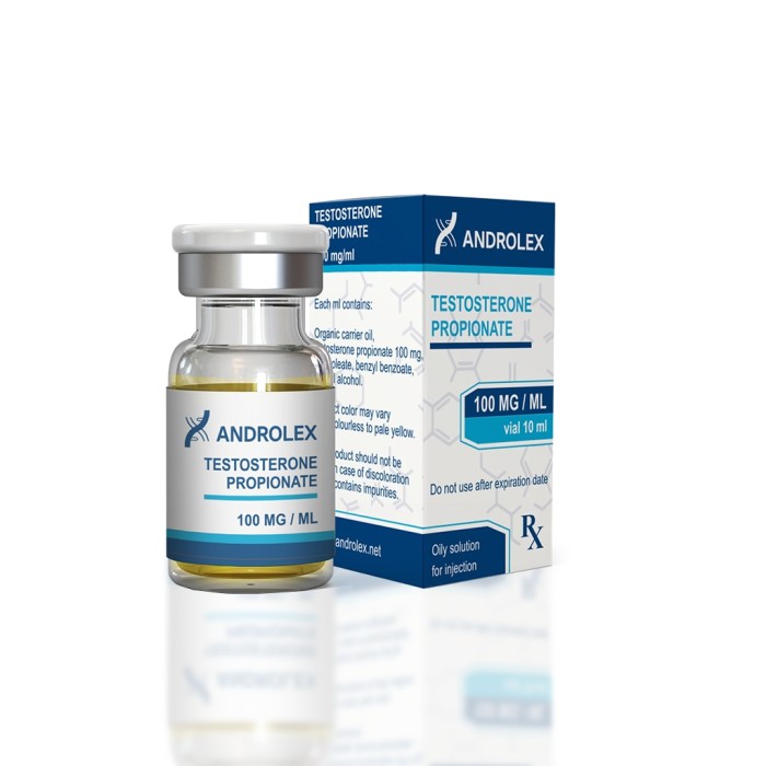 Тестостерон пропіонат Андролекс 100 мг (Testosterone Propionate Androlex)