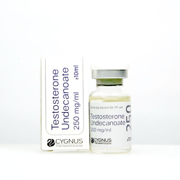 Тестостерон Ундеканоат Цигнус 10 мл по 250 мг (Testosterone Undecanoate CYGNUS)