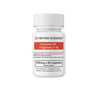 Тимозин Бета-4 Фрагмент (1-4) (Ац-СДКП) Пептид Саенс  60 (капсул) (Thymosin Beta-4 Fragment (1-4) (Ac-SDKP) PeptideSciences)