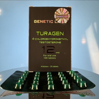 Тураген Генетик Лабс 12 мг у блістерах (Turagen Genetic Labs)