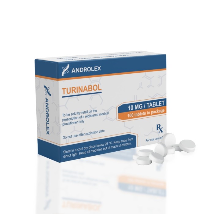 Туринабол Андролекс 10 мг (Turinabol Androlex)