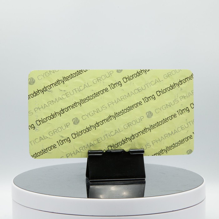 Туринабол Цигнус фарма 10 мг (Chlorodehydromethyltestosterone 10 mg Cygnus)