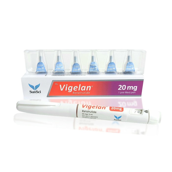 Вігелан Ретатрутид 20 мг (Vigelan Retatrutide SunSci Pharmaceuticals)