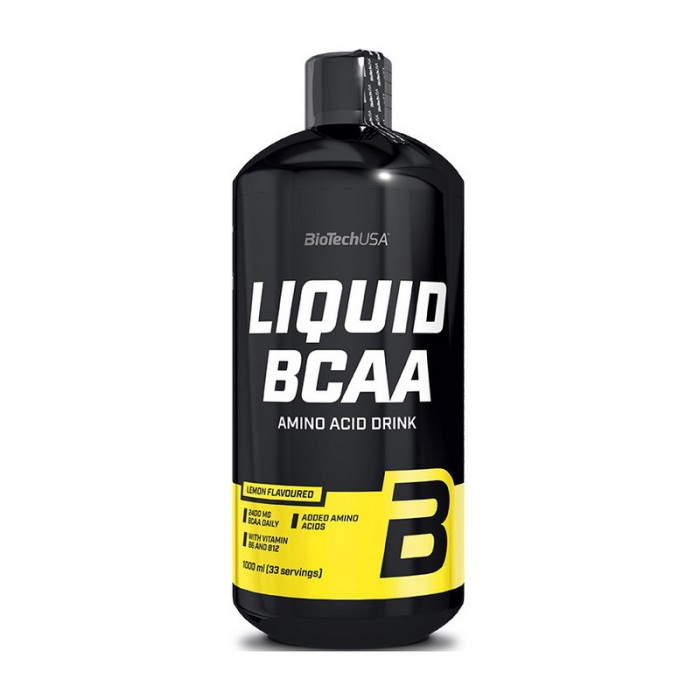 BioTech Liquid BCAA (1 л, лимон)