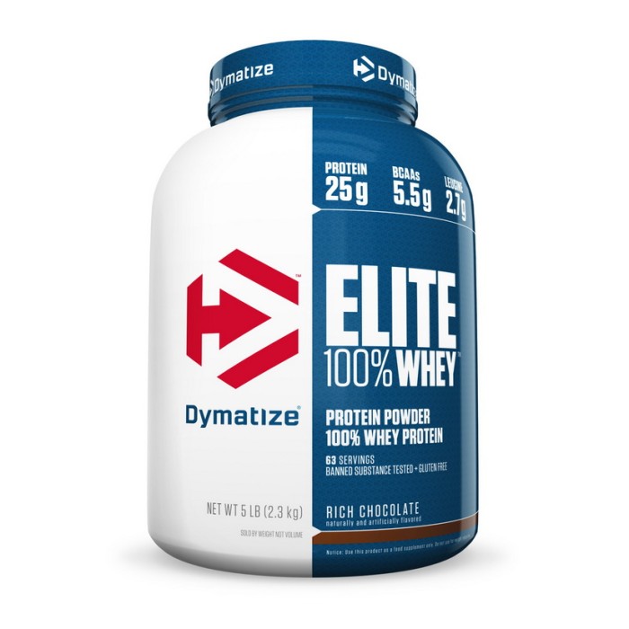 Dymatize Elite 100% Whey Protein (2,3 кг, насыщенный шоколадный)