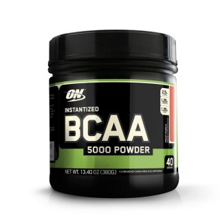 Порошок Optimum Nutrition BCAA 5000 (380 г, фруктовий пунш)